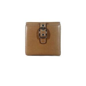 VTG COACH Soho Mini Leather WALLET Small Taupe Organizer